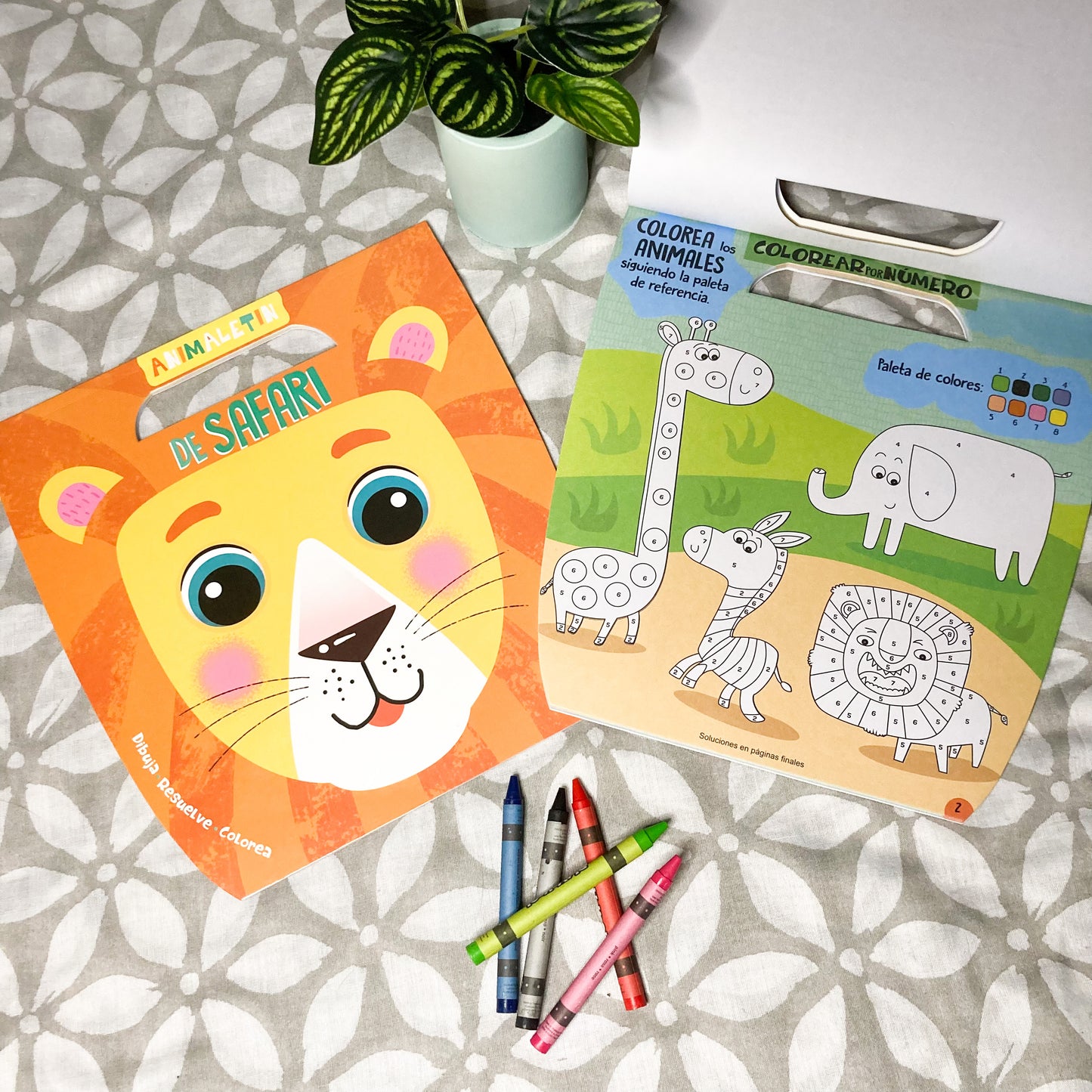 Spanish Activity Book for Kids -Animaletin