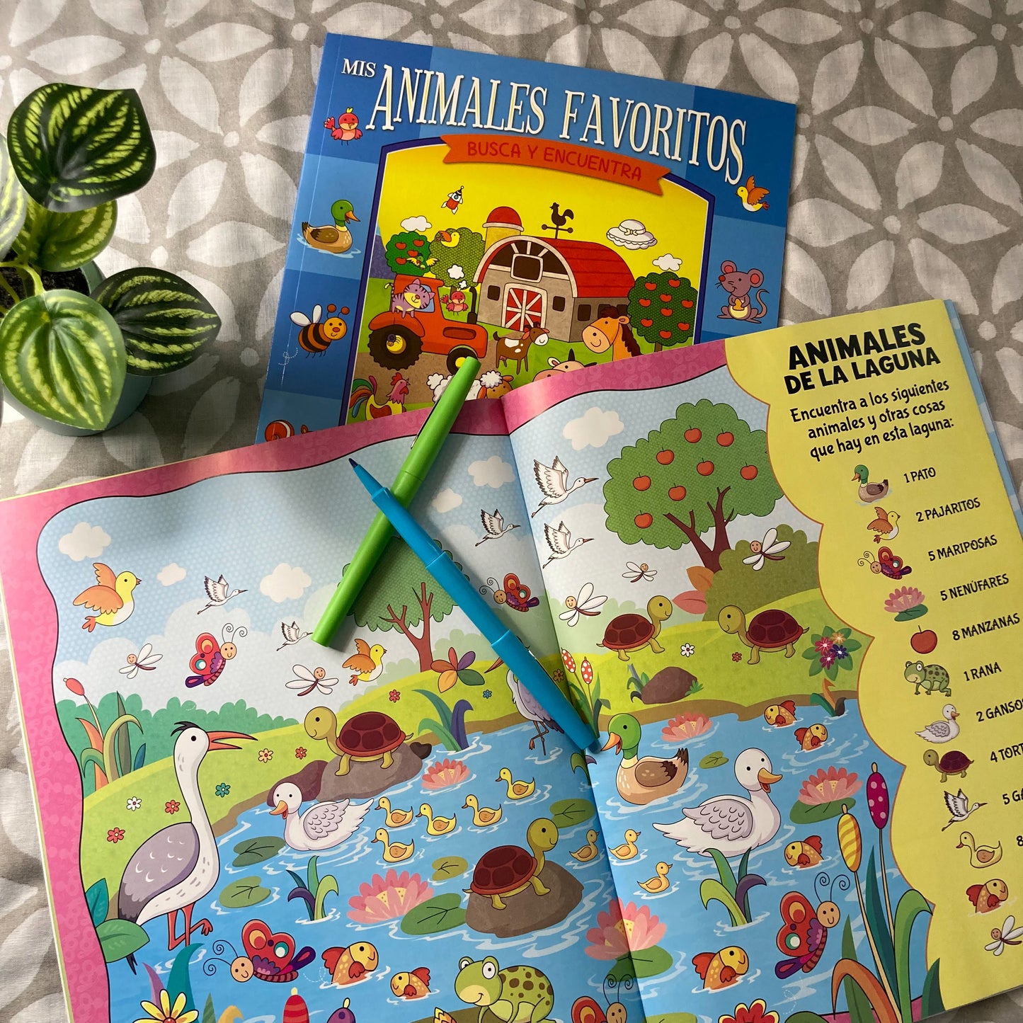 Spanish Search and Find Activity Book