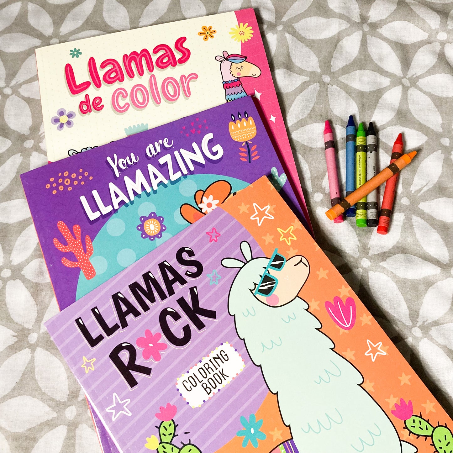 Llama Coloring Book