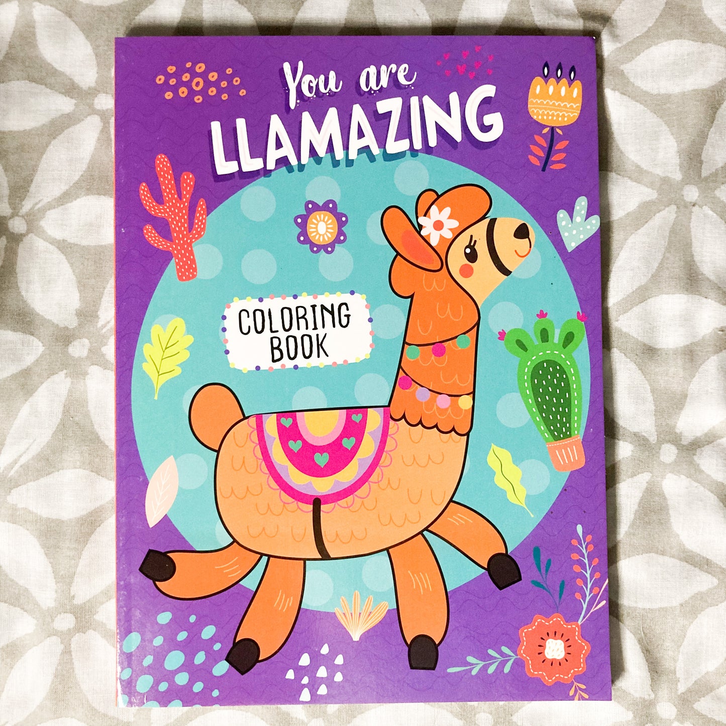 Llama Coloring Book