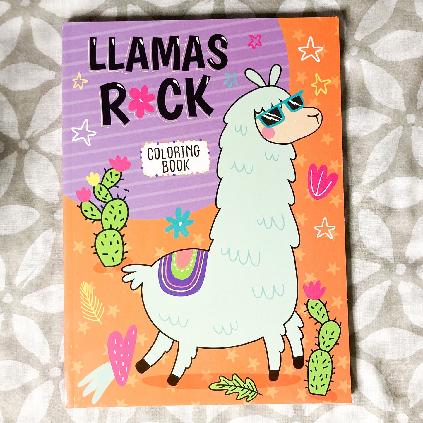 Llama Coloring Book